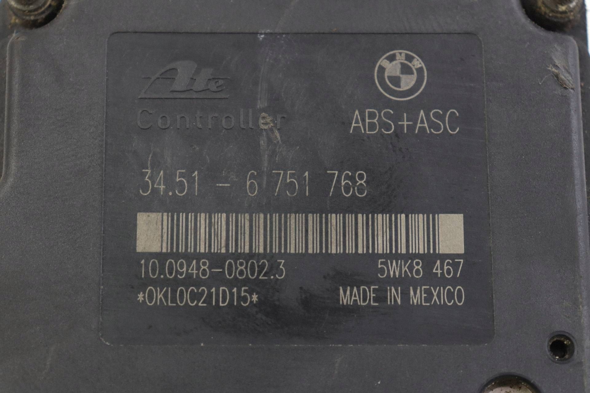 BMW 3 E46 E36 Pompa Centralina ABS 6751767 6751768