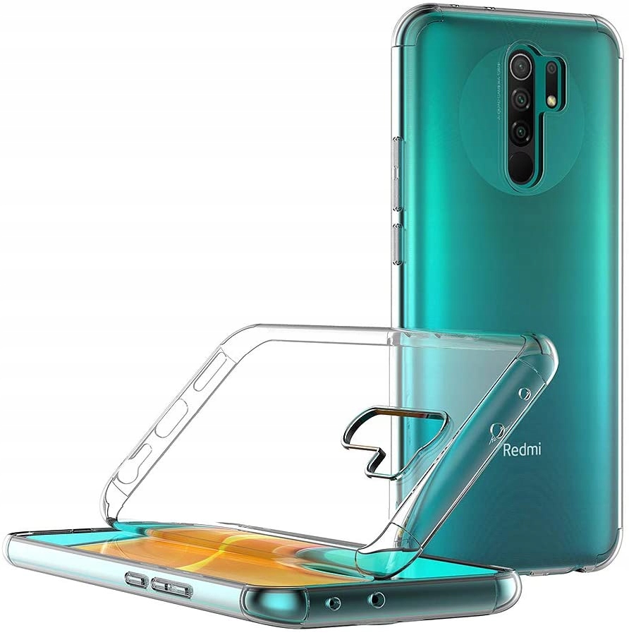 

Etui do Xiaomi Redmi 9 Przezroczyste Slim Szkło