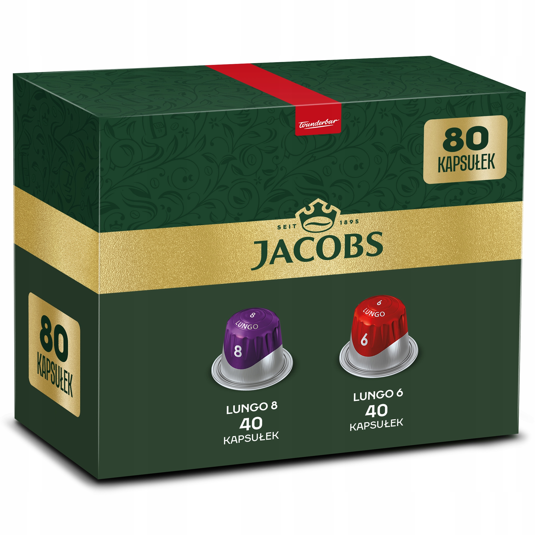 Kapsułki Jacobs-kompatybilne z Nespresso(r)* 80szt
