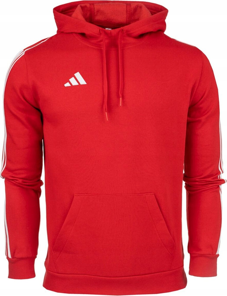 Pánská Mikina Adidas Tiro 23 League Sweat Hoodie Červeno-bílá HS3600 vel. S