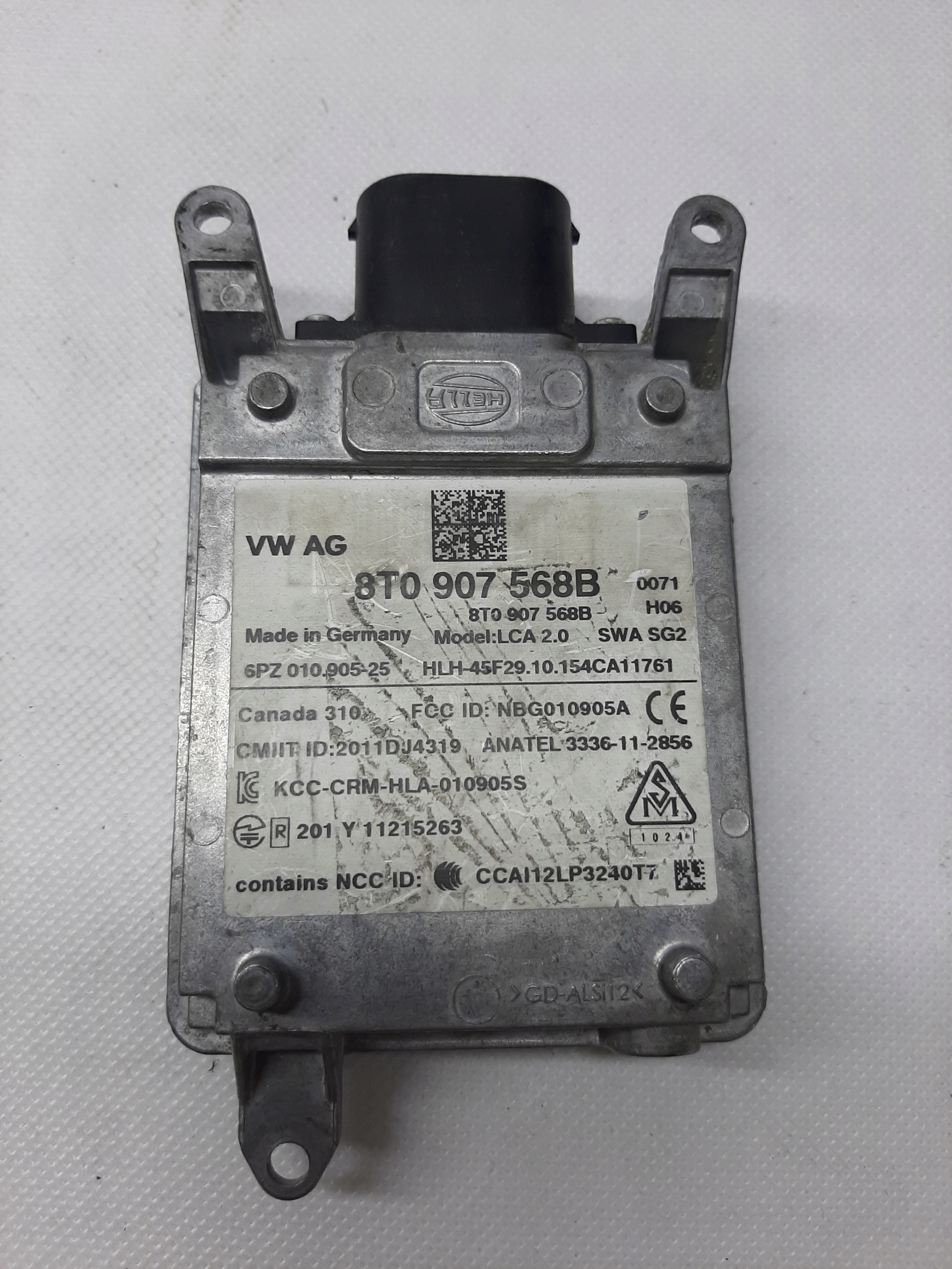 Audi A5 S5 модуль водія Side Assist 8t0907568b