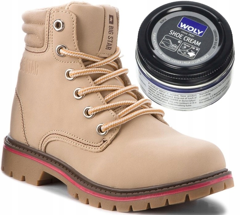 

Big Star Buty Dziecięce BB374126 Trapery Zamek +.