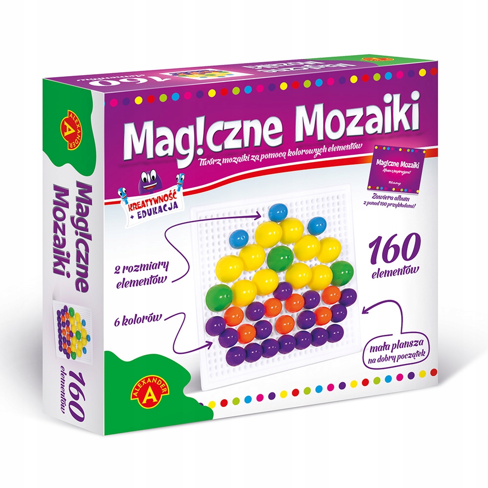 

Magiczne Mozaiki 160 Elementów Alexander 0665