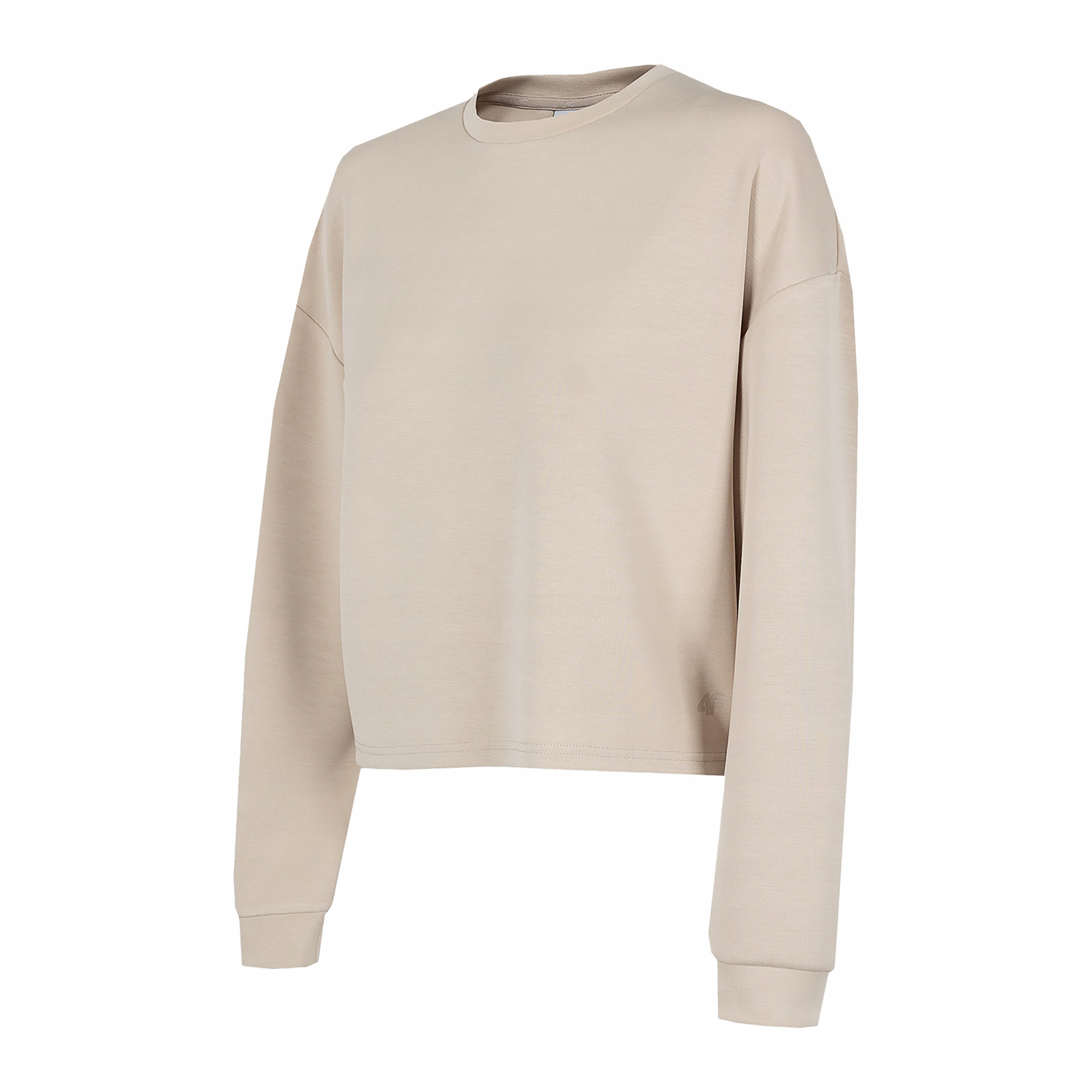 Bluza do jogi damska 4F beżowa H4Z22-BLD039 S