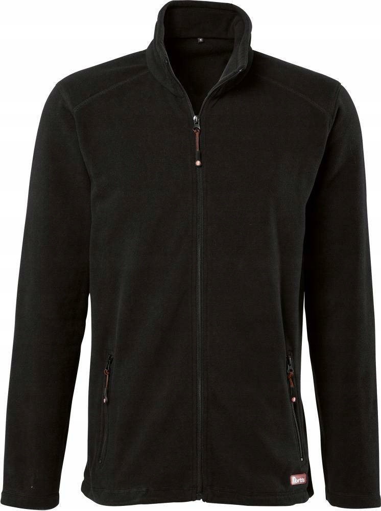 Fleecová bunda Fortis Basic 24, černá, vel. L