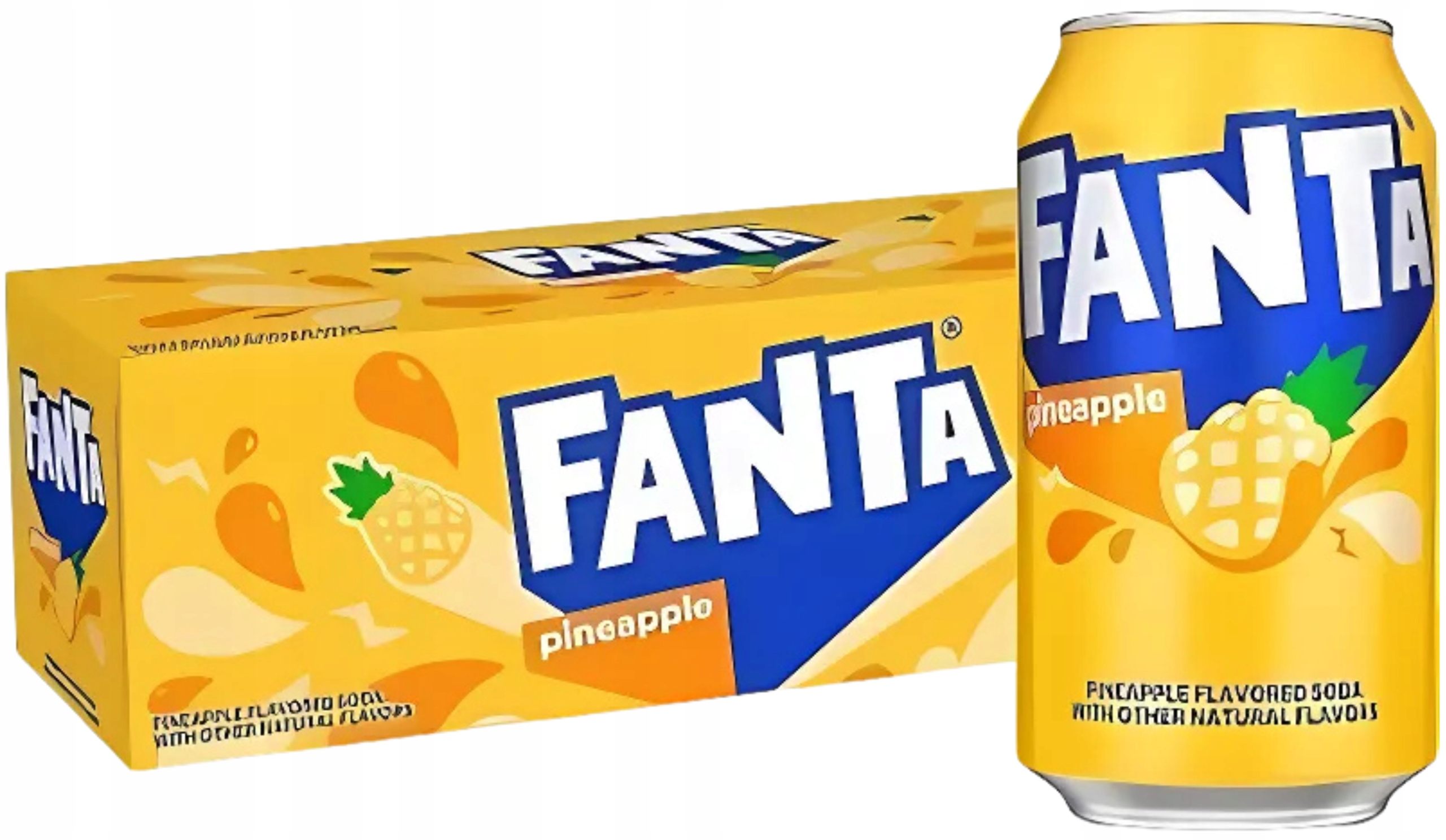 Levně Fanta PineApple Usa 12×355ml