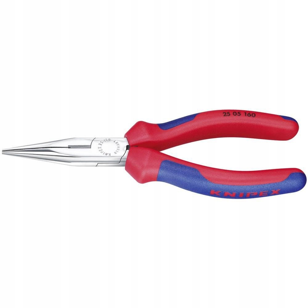Kulaté kleště s čelistmi ohnutými do oblouku Knipex 25 05 160
