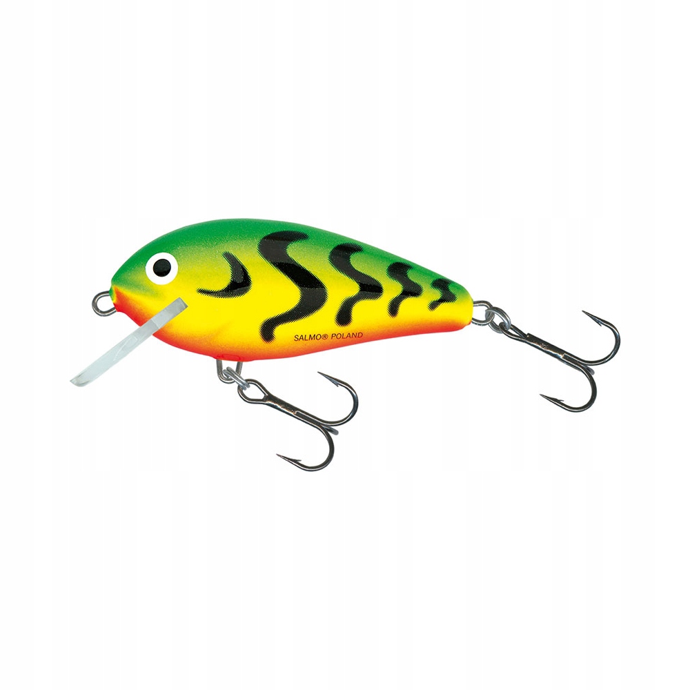 Wobler tonący Salmo Butcher GT(Green Tiger) 5cm 7g gł.1.0-2.0m 1szt.