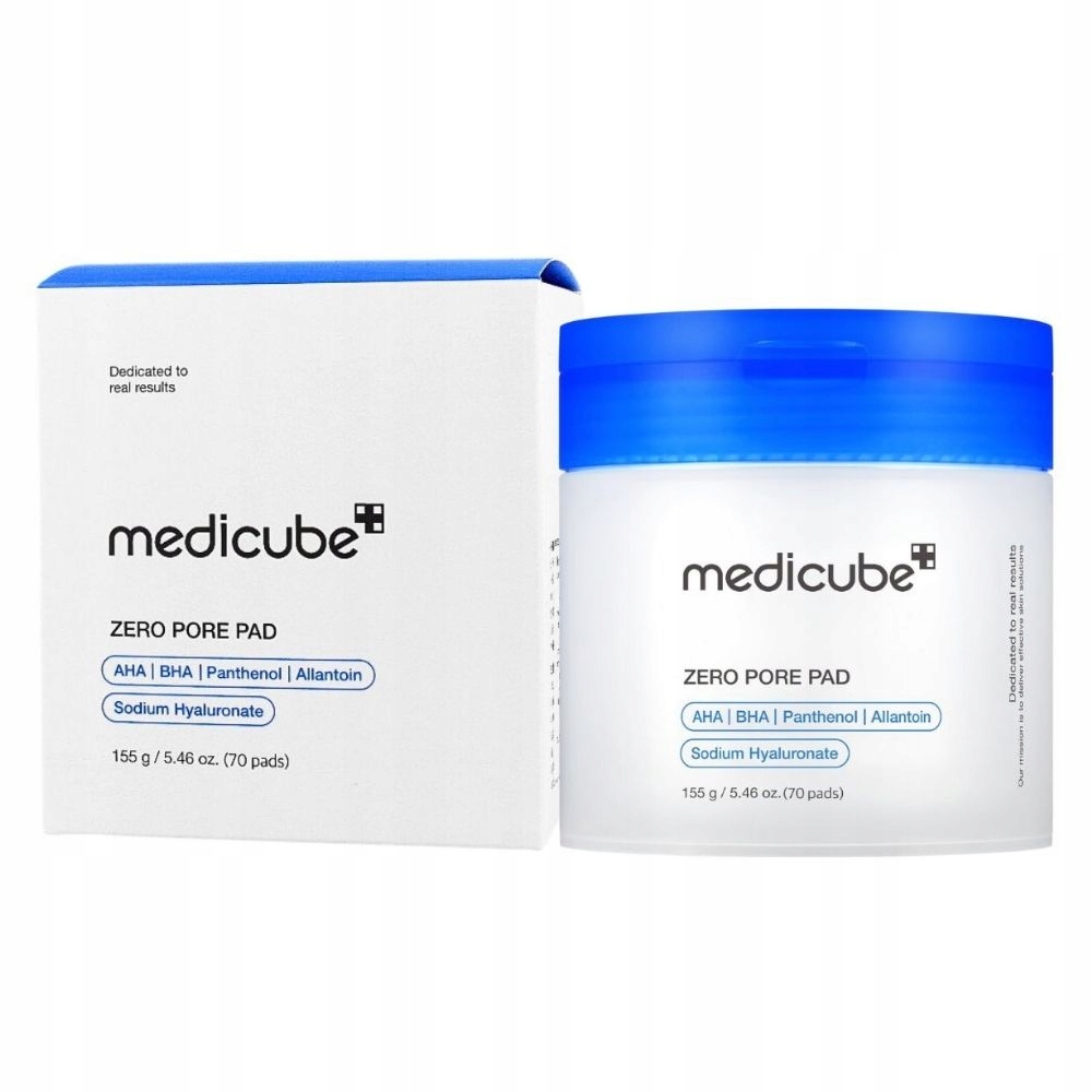 Tónovací vločky Medicube Zero Pore proti černým tečkám a Sebum 70 kusů