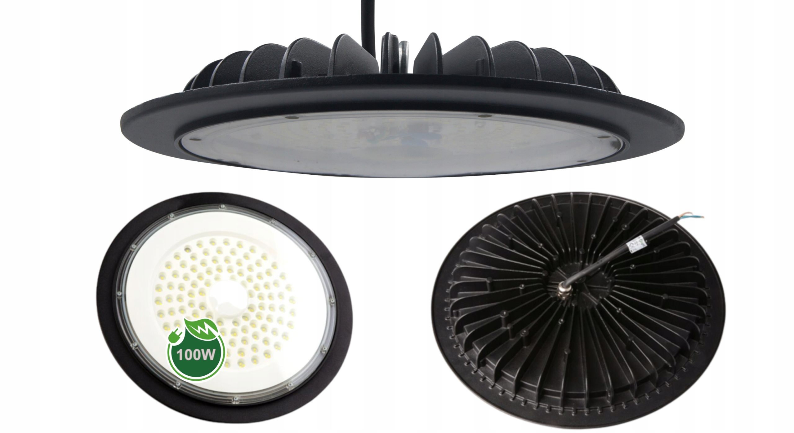 

Lampa przemysłowa naświetlacz Led High Bay 100W