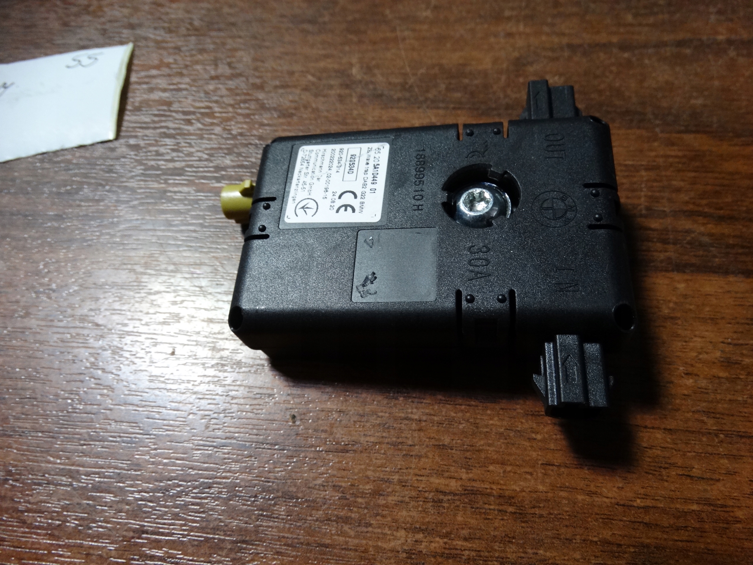 IDEALNY sensor module ZAKLUCENIOWY BMW 1 9