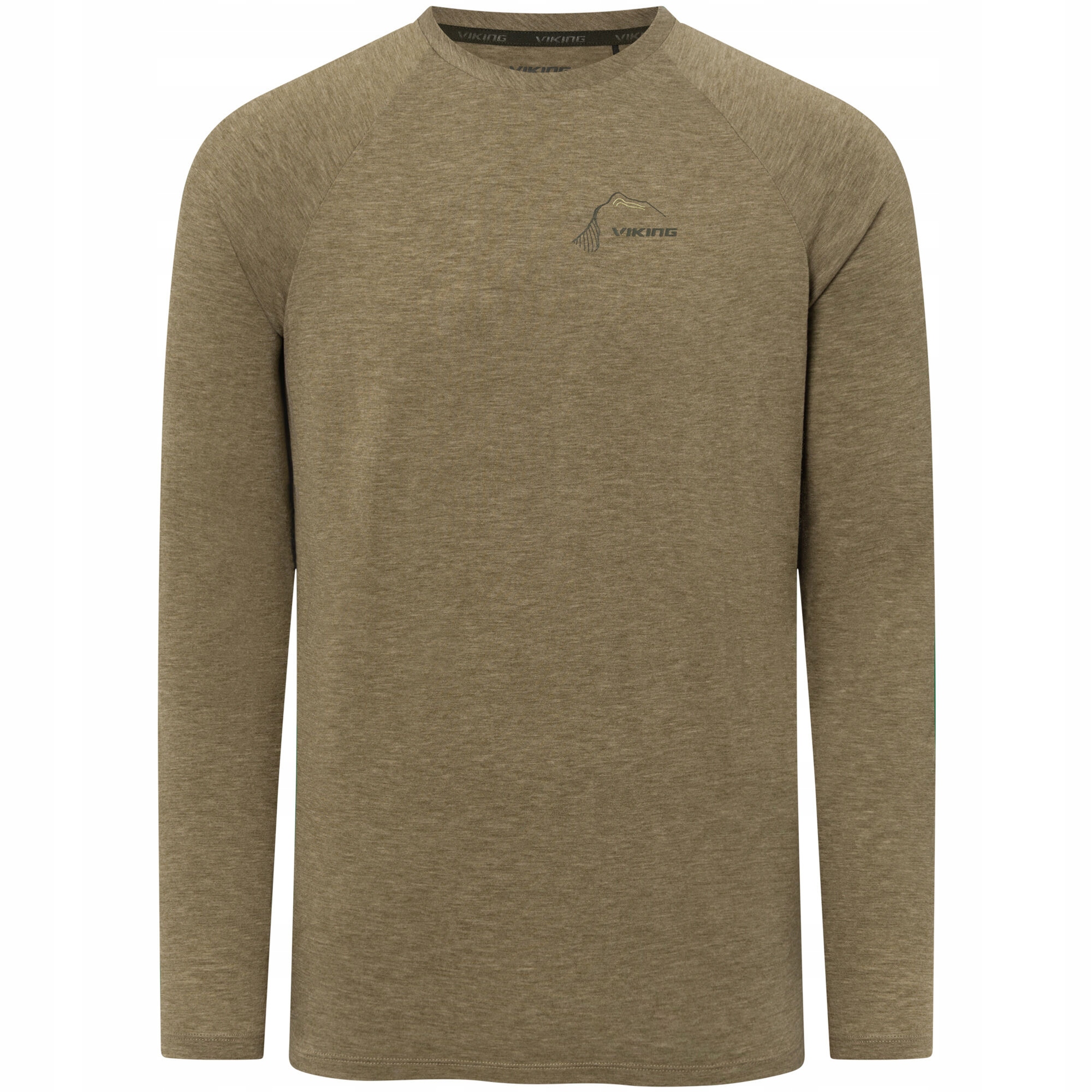 Mikina bez kapuce Viking Longsleeve Andali olivová XL