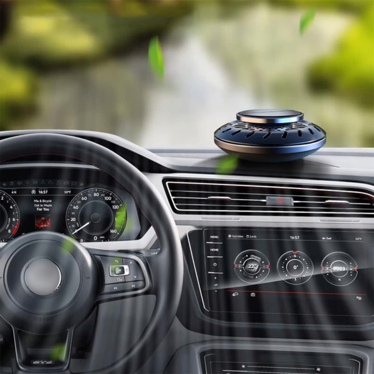 Samochodowy Odświeżacz Powietrza, Zapachowy Solarny Dekoracja Samochodu EAN (GTIN) 0889328932213