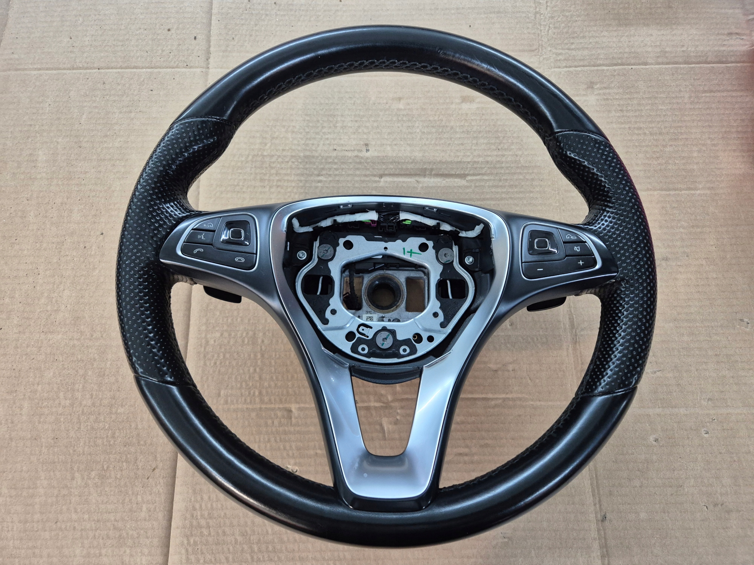 steering wheel, leather with shifting MERCEDES W205 W213 BDB!!