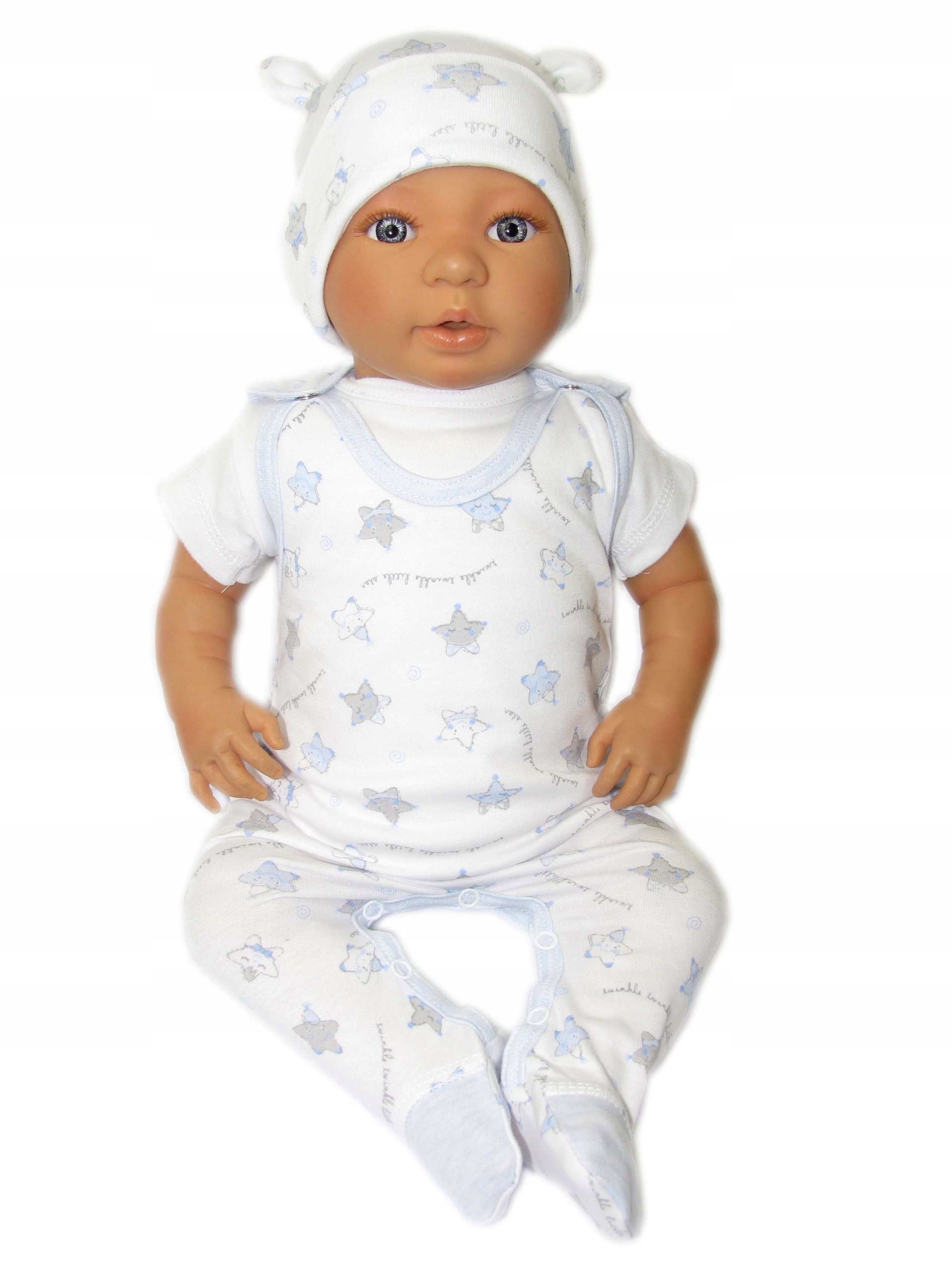 ŚPIOCHY NIEMOWLĘCE ŚPIOSZKI BAWEŁNIANE r.68 /13/ Marka kaia-baby