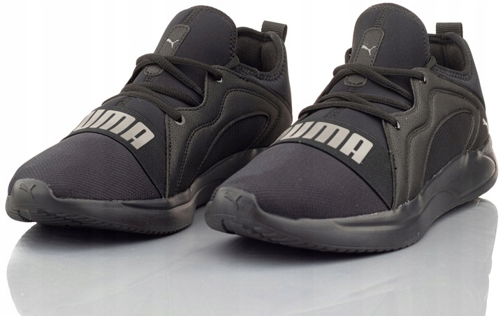 BUTY MĘSKIE PUMA STREET CZARNE SPORTOWE ROZM. 43 Rozmiar 43