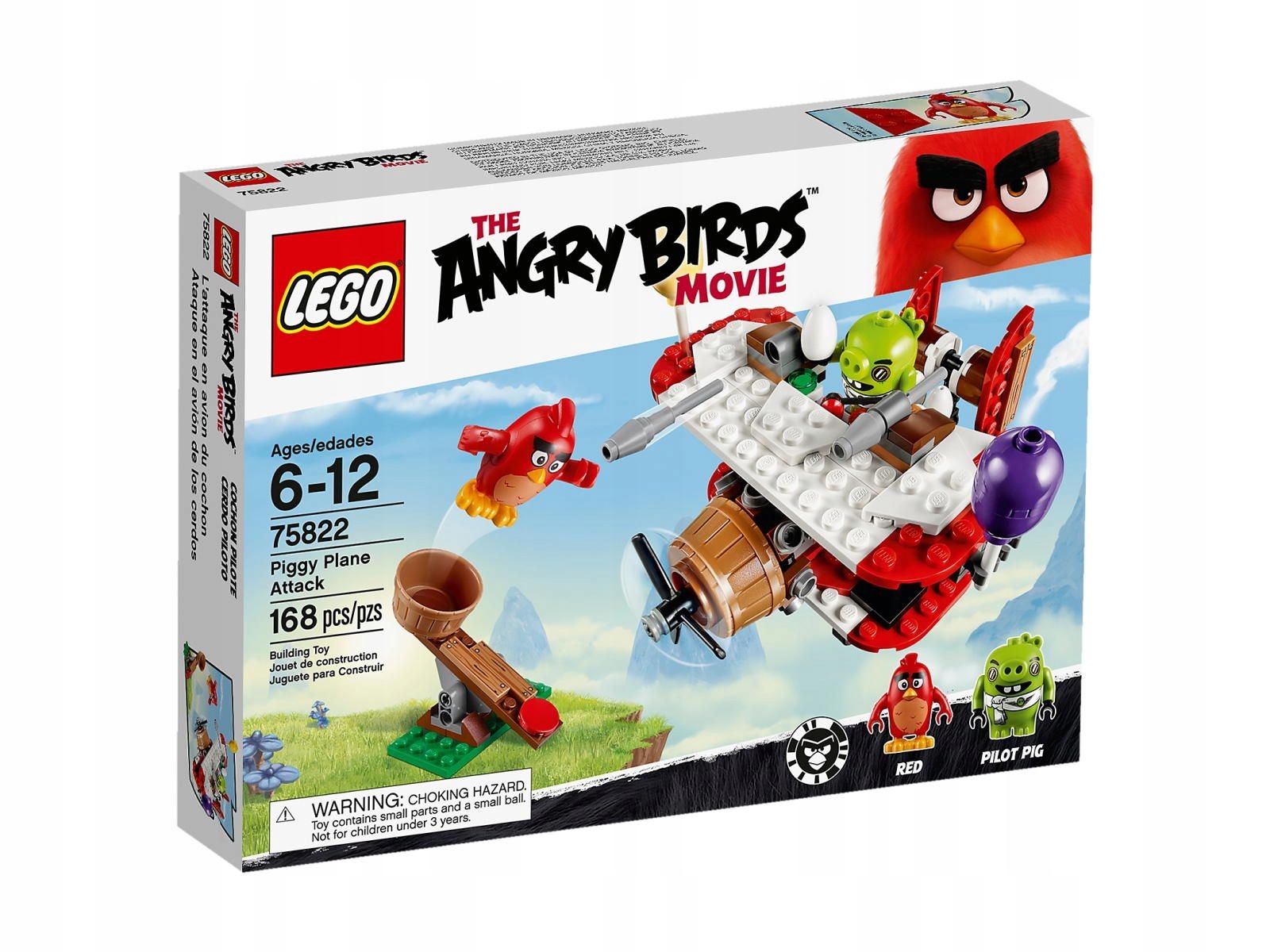 Lego Angry Birds 75822 Útok letadlem prasátek