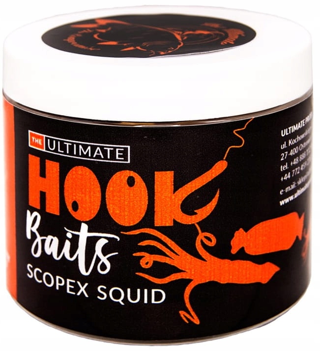 The Ultimate Products Scopex Squid Hook Baits 20MM