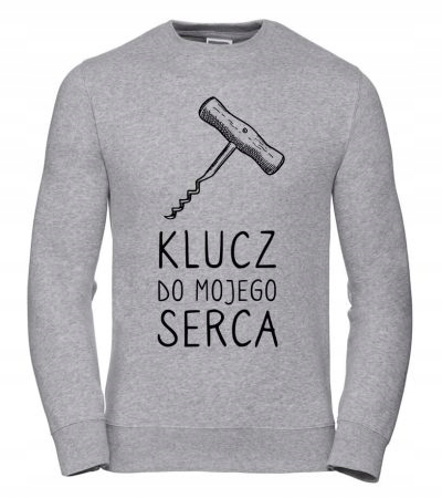 Dámská Mikina Key to My Heart Xs šedá