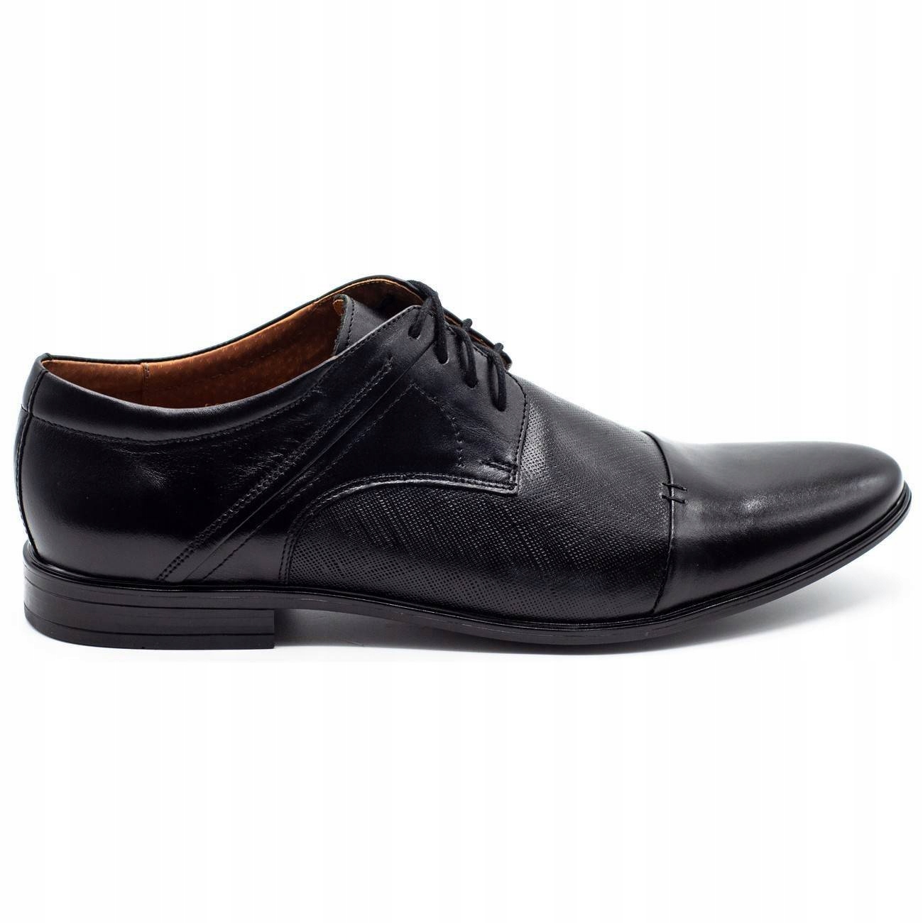 

Buty Wizytowe Skórzane 710 Czarne 44