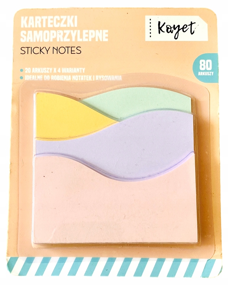 

Karteczki Samoprzylepne 80 arkuszy