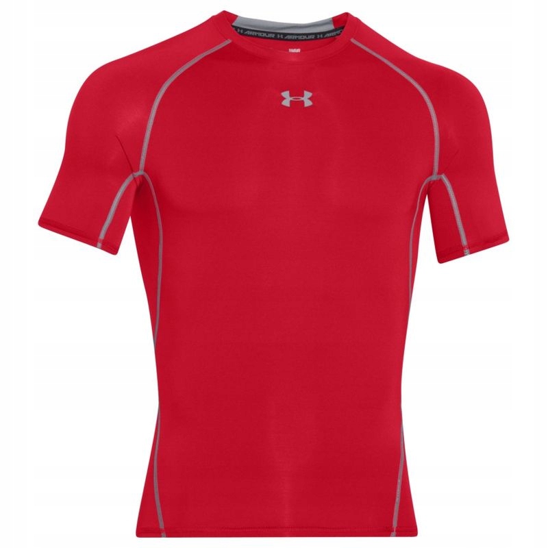Koszulka Under Armour Hg Compression Shortsleeve Tee Men Red XXL