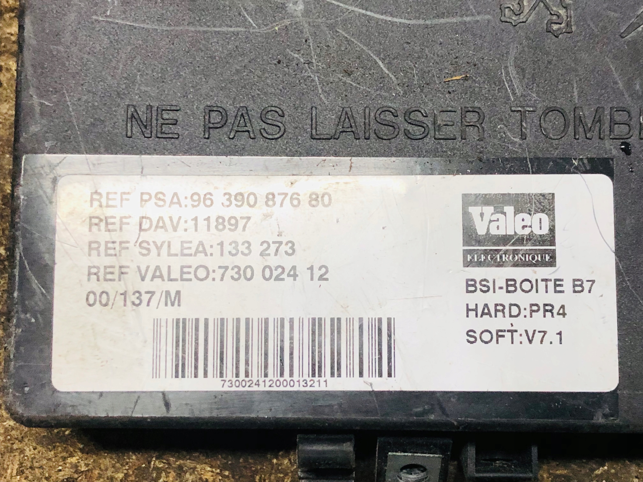 CITROEN PEUGEOT SKRZYNKA MODUŁ BSI 9639087680 Typ samochodu Samochody osobowe