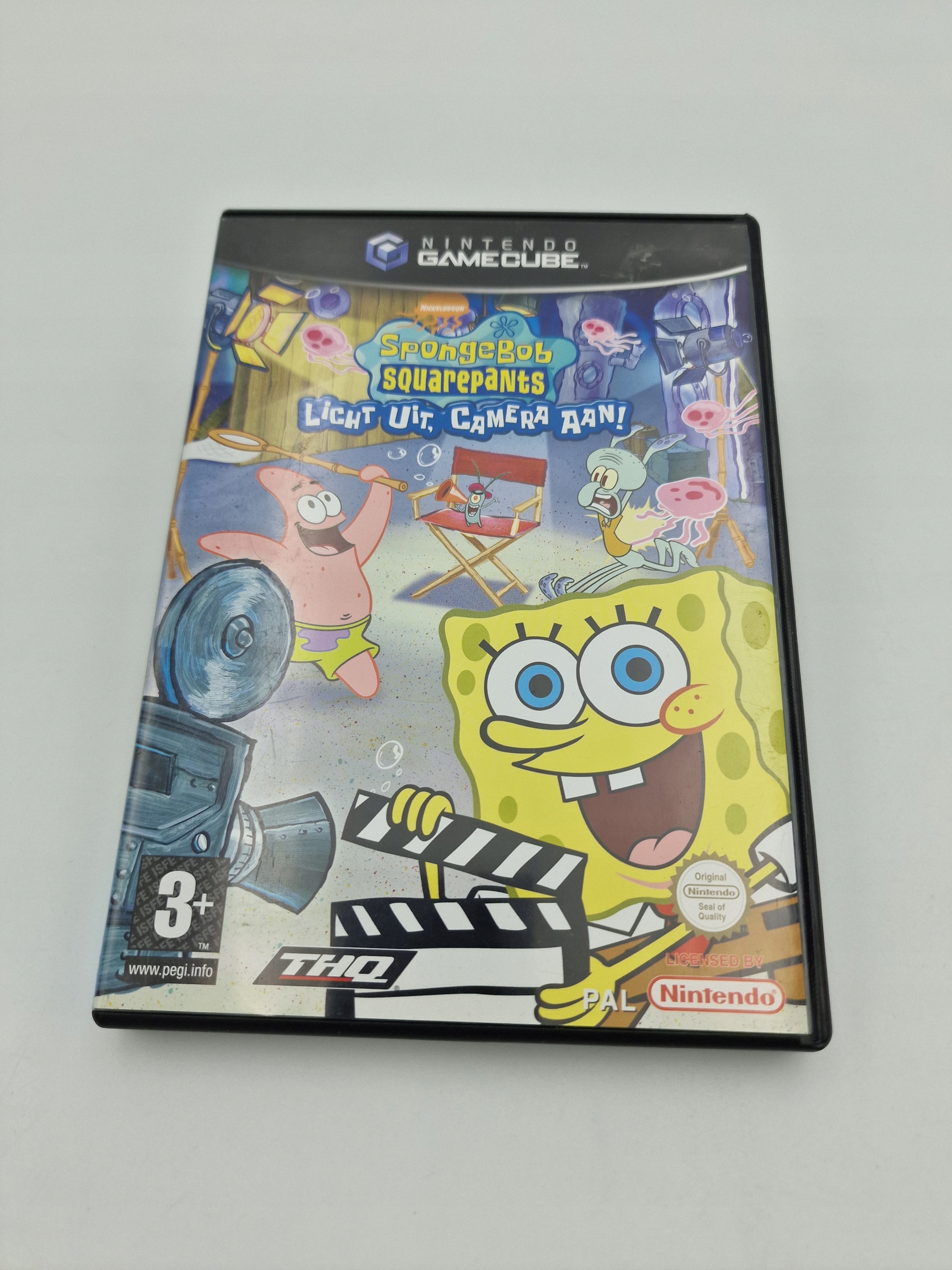 NINTENDO GAMECUBE Spongebob: Licht Uit, Camera Aan Producent Nintendo