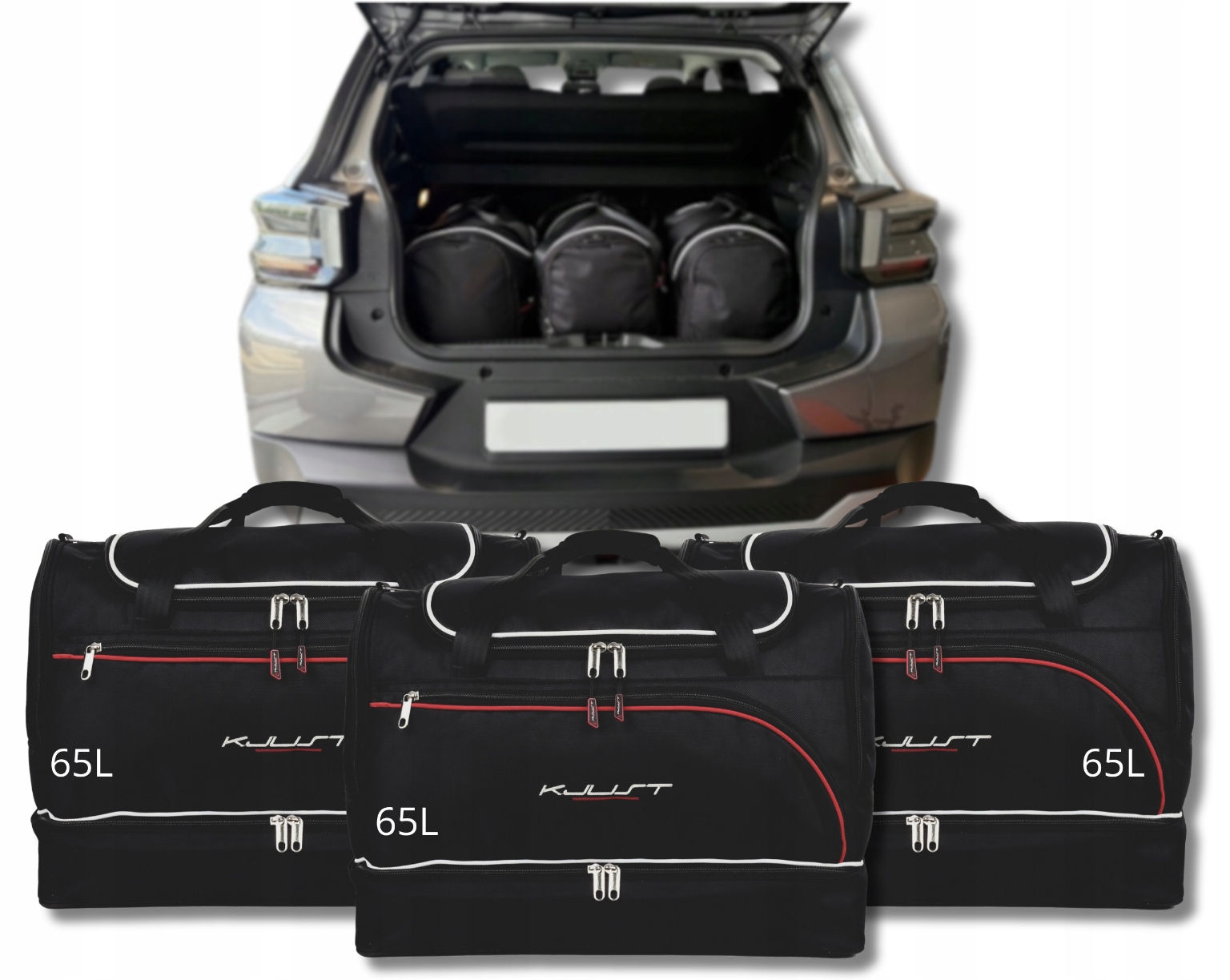 Sada tašiek Kjust do kufra Citroen E-C3 Ev 2023