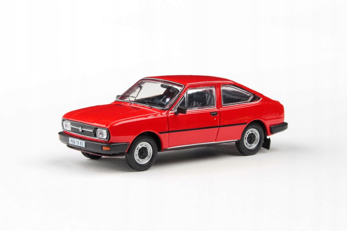 Abrex Škoda Garde (1982) 1:43 Červená Šípková