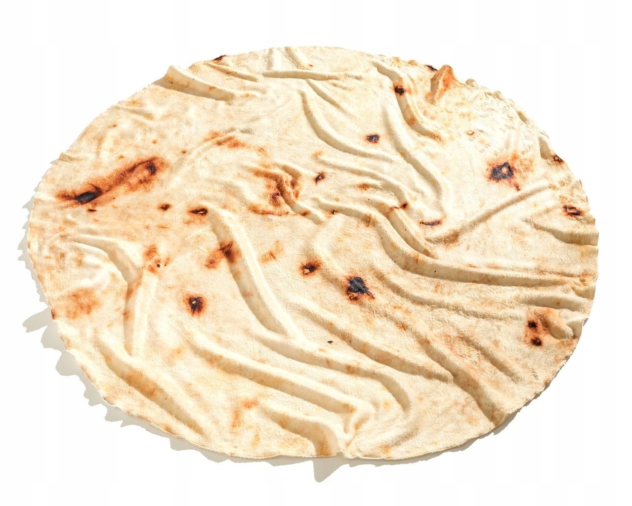 Koc Teplá Tortilla 120 x 120 cm Vtipný Dárek pro Kuchaře k Narozeninám
