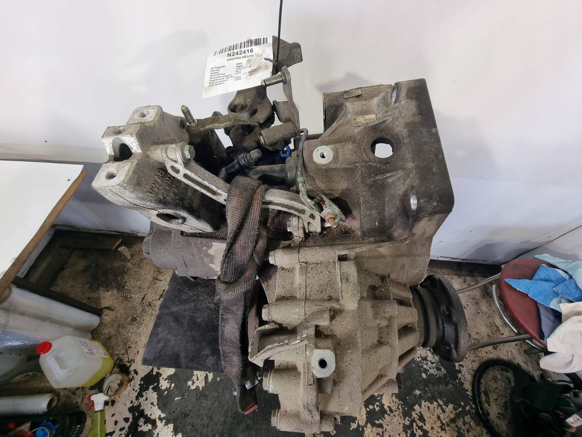 gearbox, GXV SEAT TOLEDO III