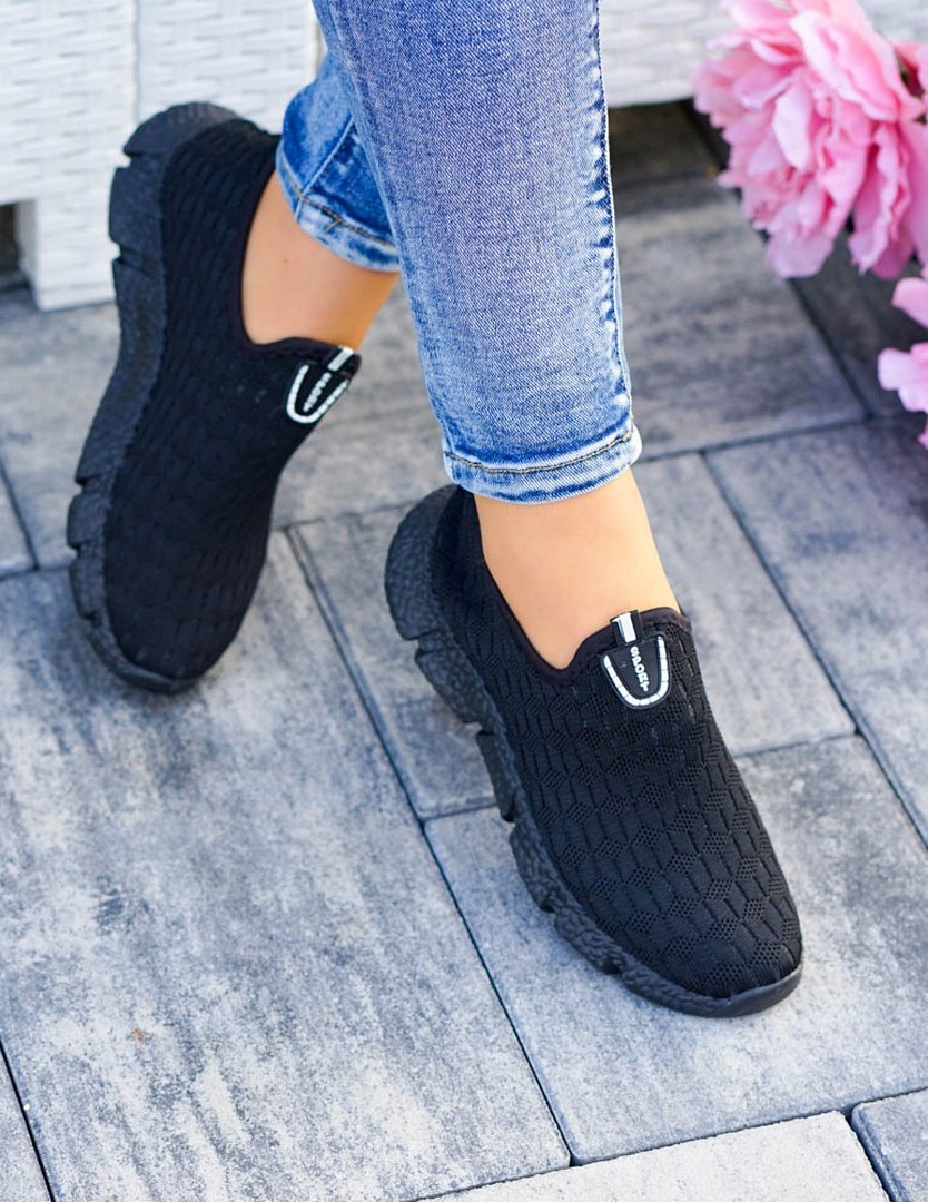 Lekkie Czarne Adidasy Buty Wciągane Auris 37 Rozmiar 37