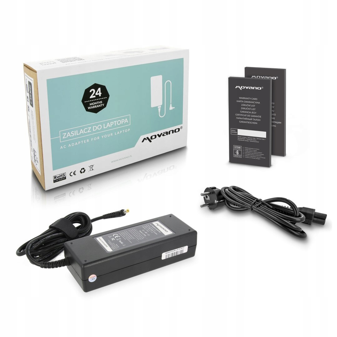 Napájecí adaptér Movano 19v 7.1a (5.5x1.7) 135 W pro Acer