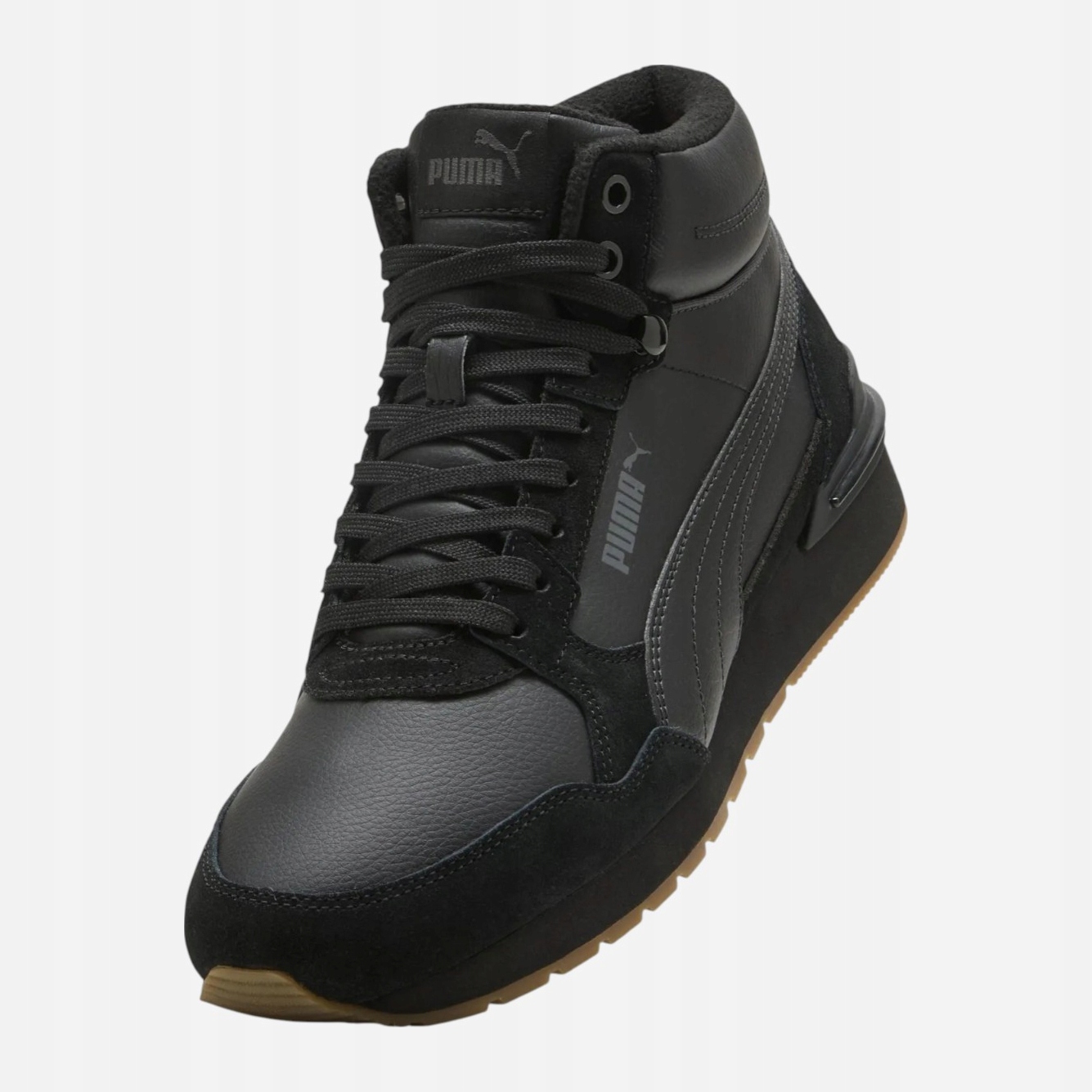 Pánské zimní boty Puma St Runner v4 Mid Přírodní kůže 40289401 44,5