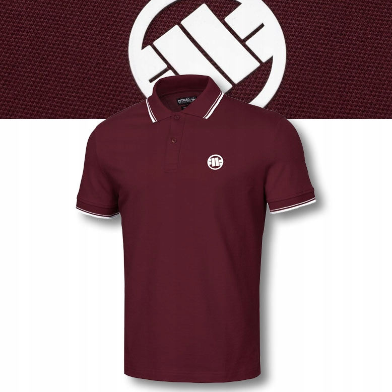 Pánské Polokošile Pitbull Polokošile s límečkem Pique Stripes Regular