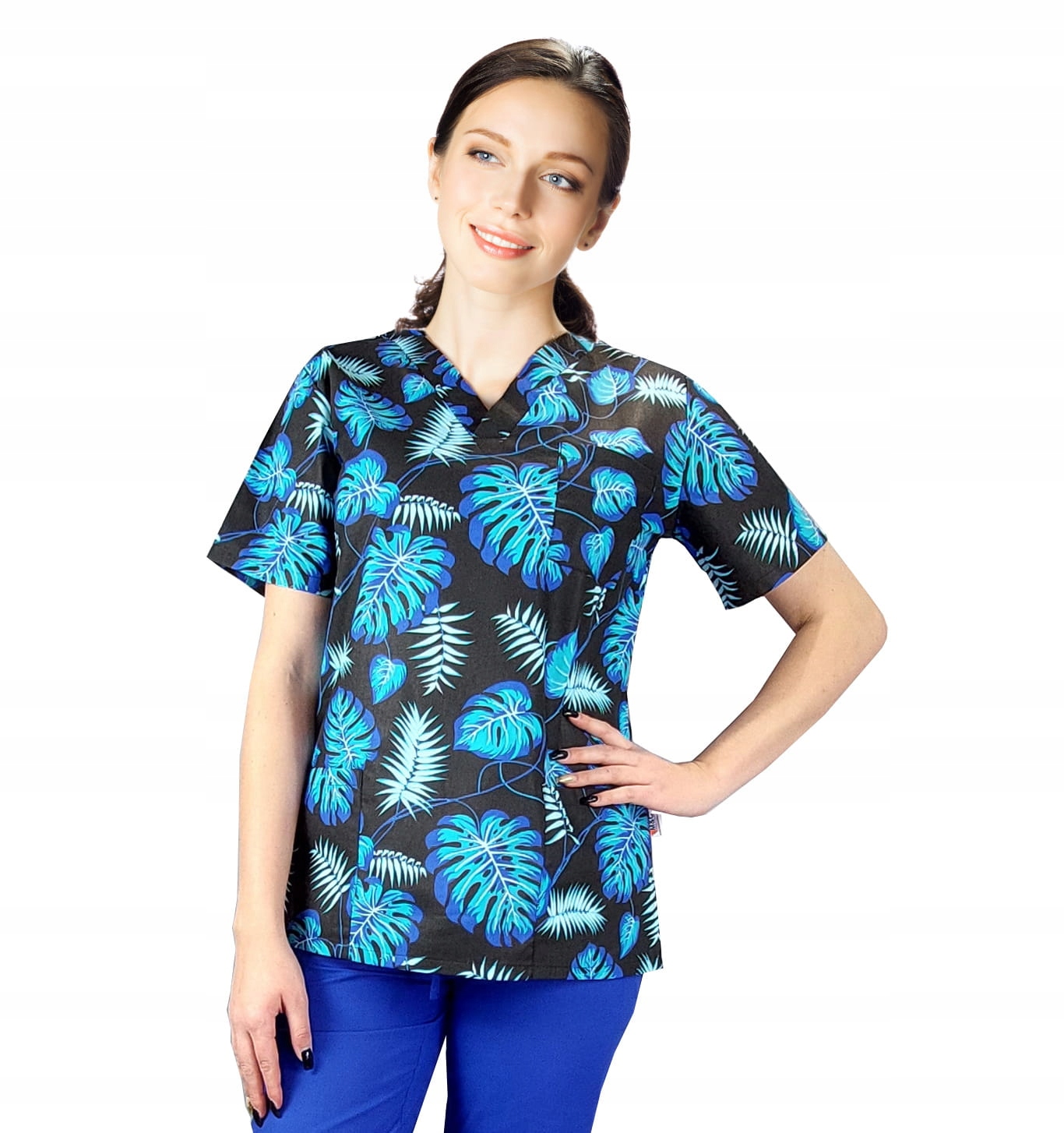 

Bluza medyczna damska fartuch kolorowy 3XL