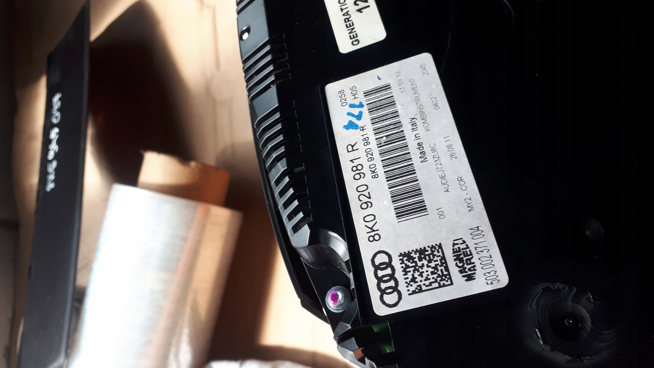 S4 B8 спидометр часы 3.0 TFSI 8K0920981R