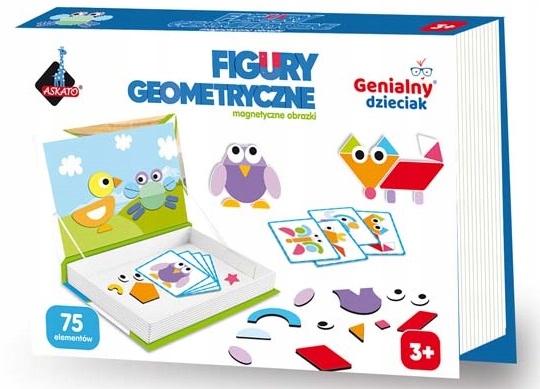 

Magnetyczna Układanka Figury Kształty Askato