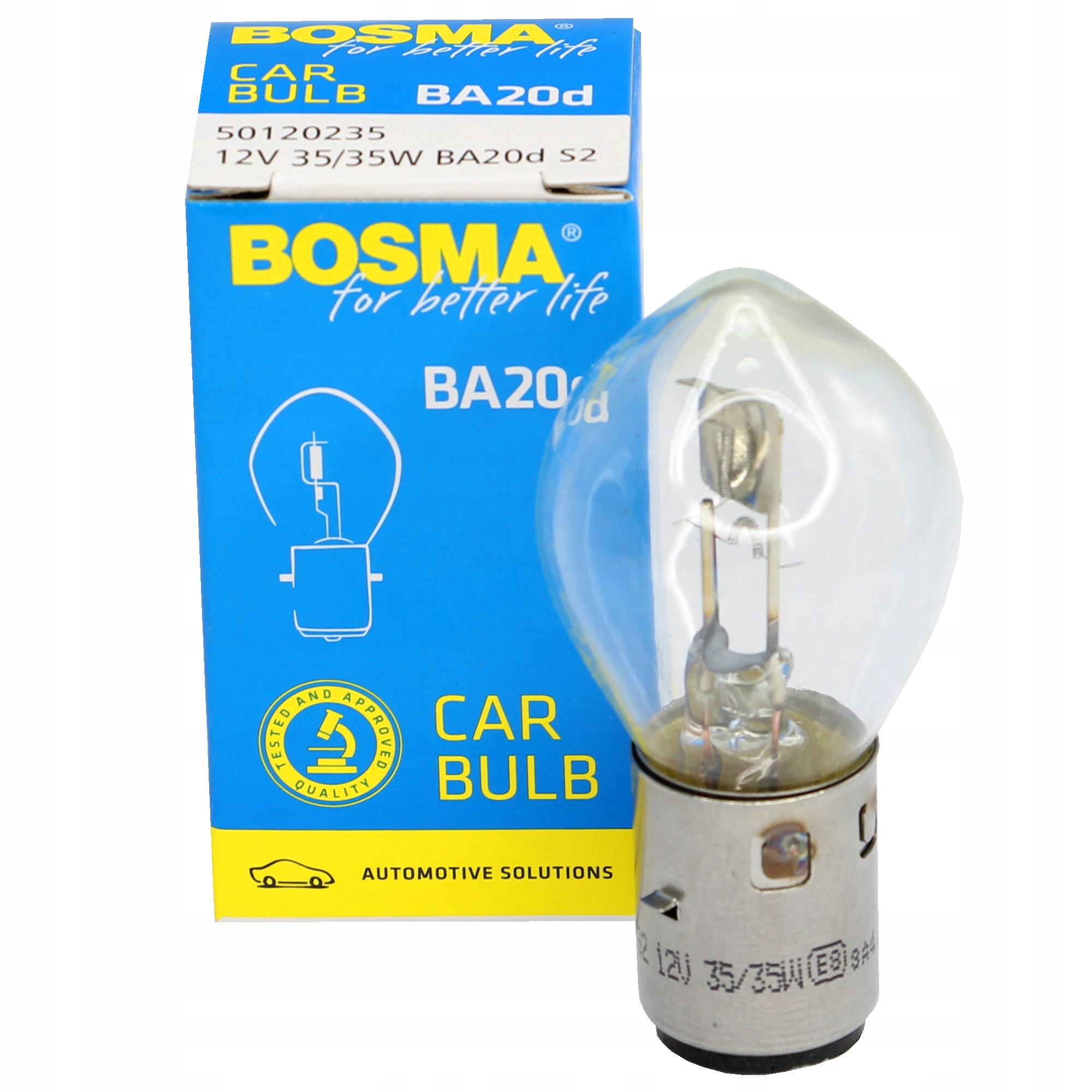 

Żarówka Lampy Przód Bosma 12V 35/35W S2 BA20D