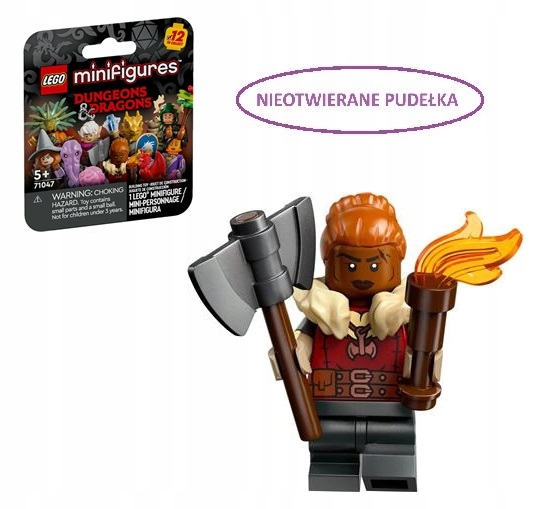 Lego Dungeons & Dragons Seria 27 71047 Krasnoludzki Barbarzyńca wojownicy