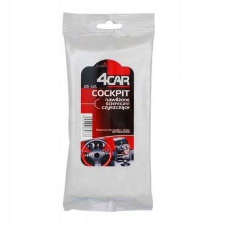 

Ścierki Cockpit Połysk 25szt 4Car