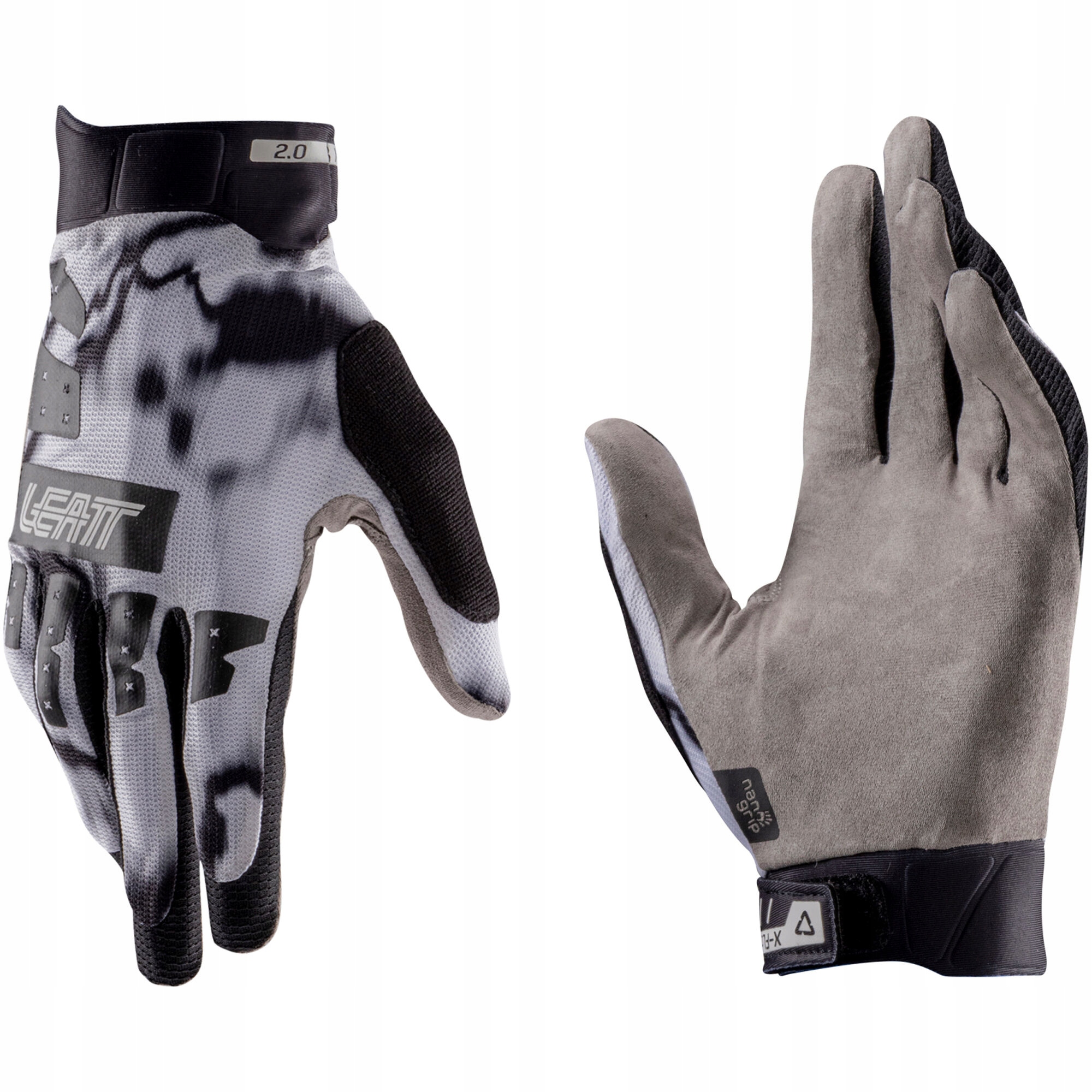 Rękawice rowerowe Leatt Enduro Mtb 2.0 X-Flow Długie Palce Heatmap White L