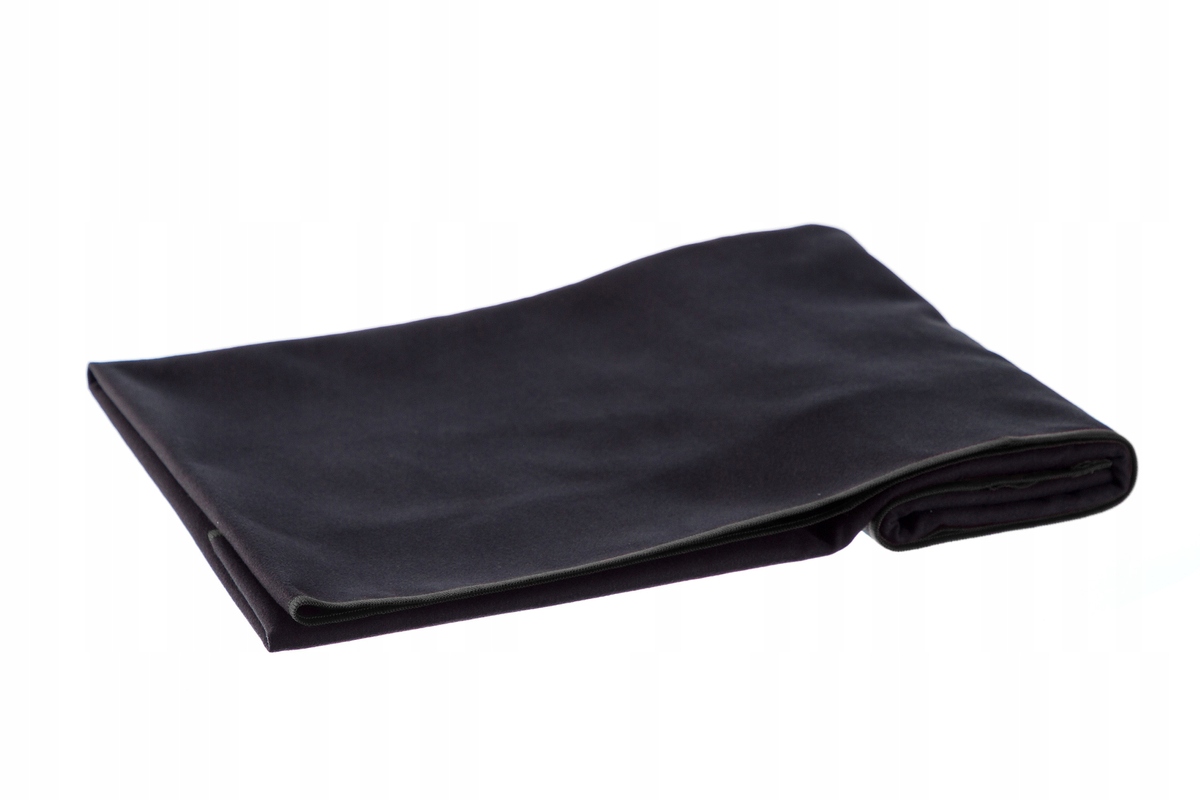 Ręcznik szybkoschnący na siłownię fitness z zakładką Model RBlack100/50 black