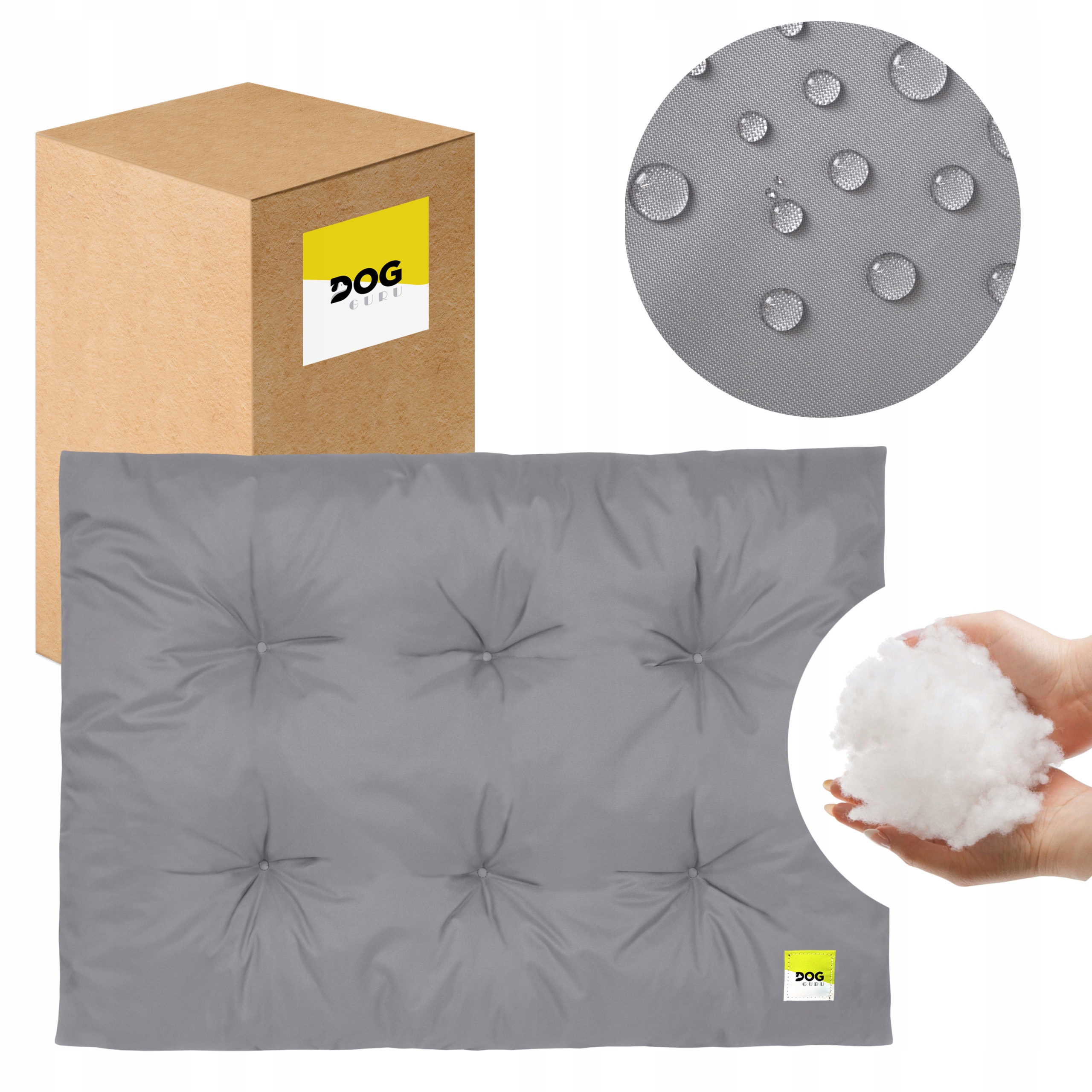 Levně Voděodolná Matrace Pelíšek 70X100 CM Měkký Potah Velký L