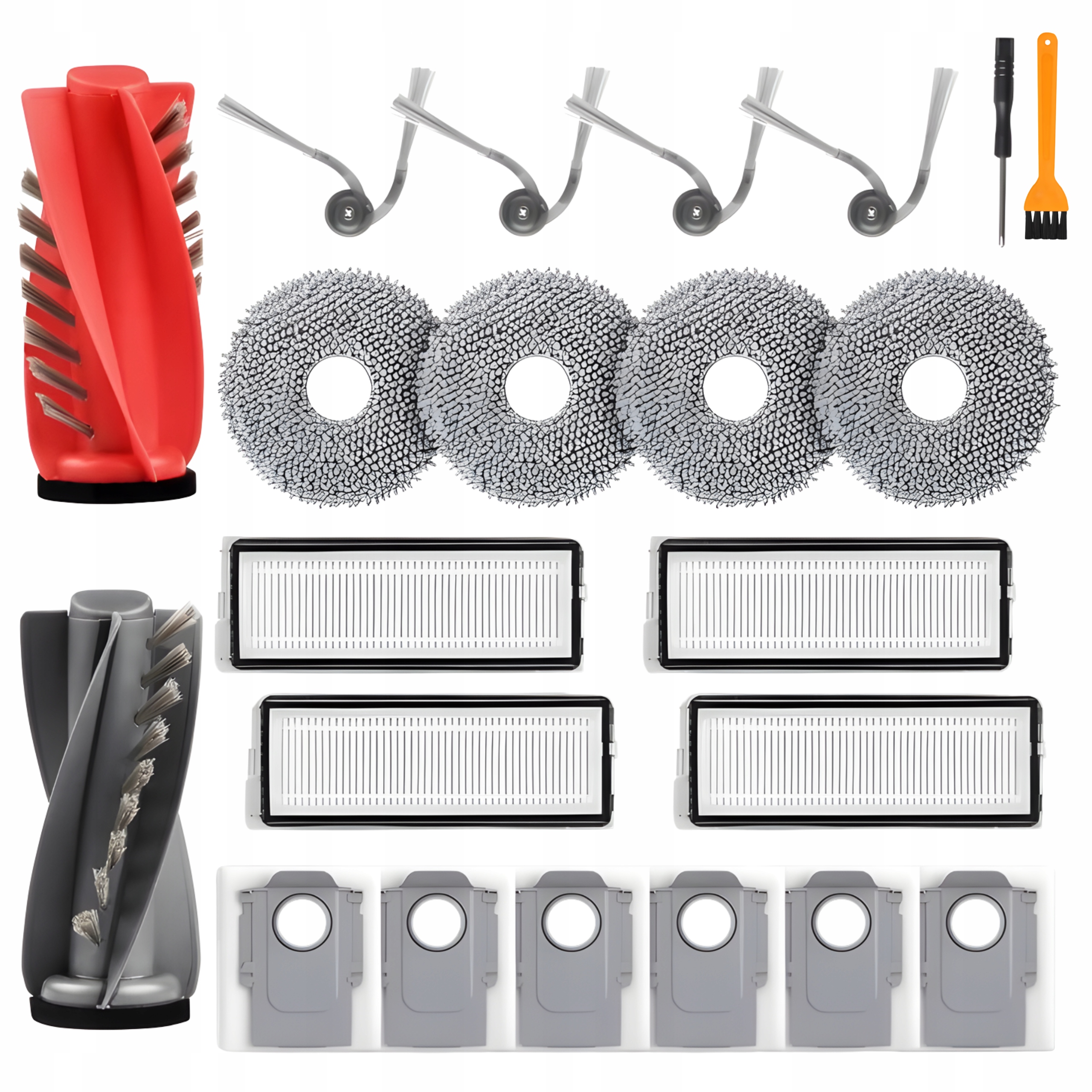 Duży zestaw akcesoriów do Roborock Qrevo Curv Edge 5AE 5V1 S5V /5A1