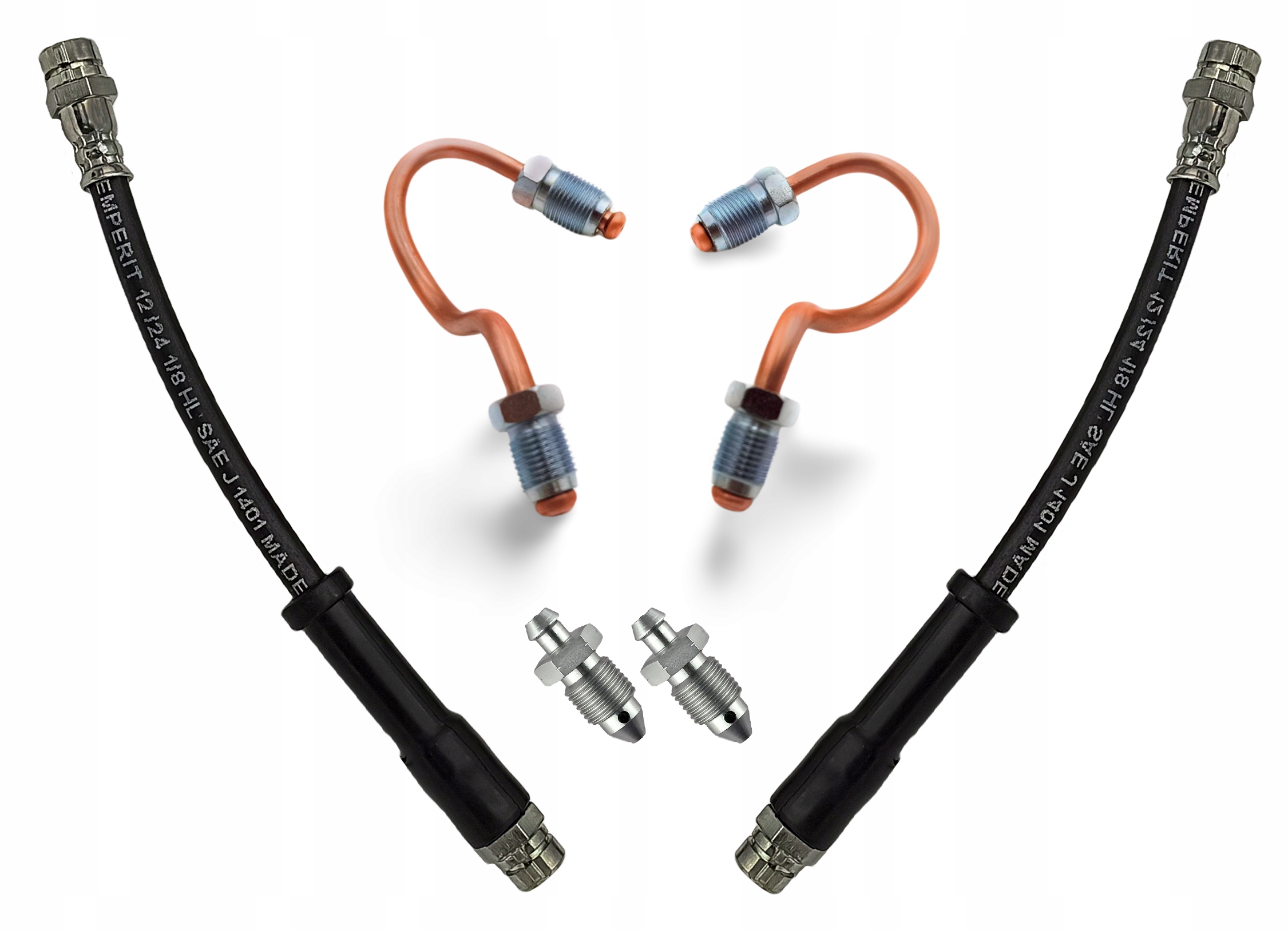 Brzdová hadice Sada zadního třmenu A3 Altea Leon Toledo Octavia Golf 5 a 6