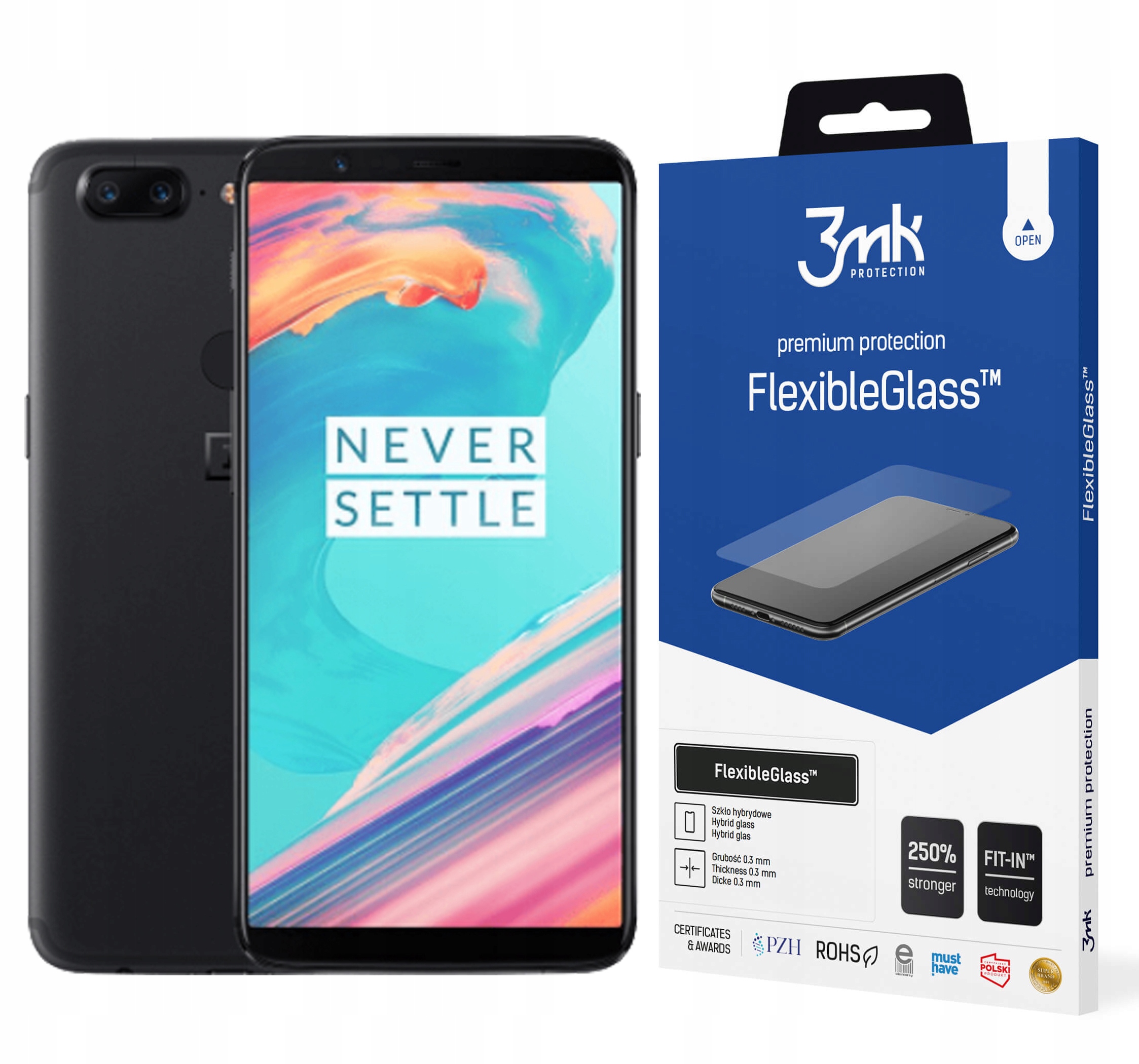 

3MK Szkło FlexibleGlass do OnePlus 5T