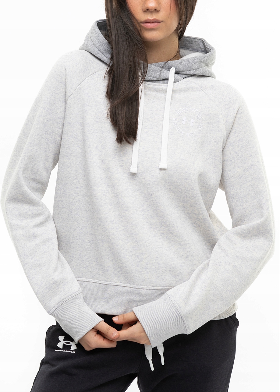 Mikina Under Armour Dresová s kapucí Sportovní bavlněná šedá L