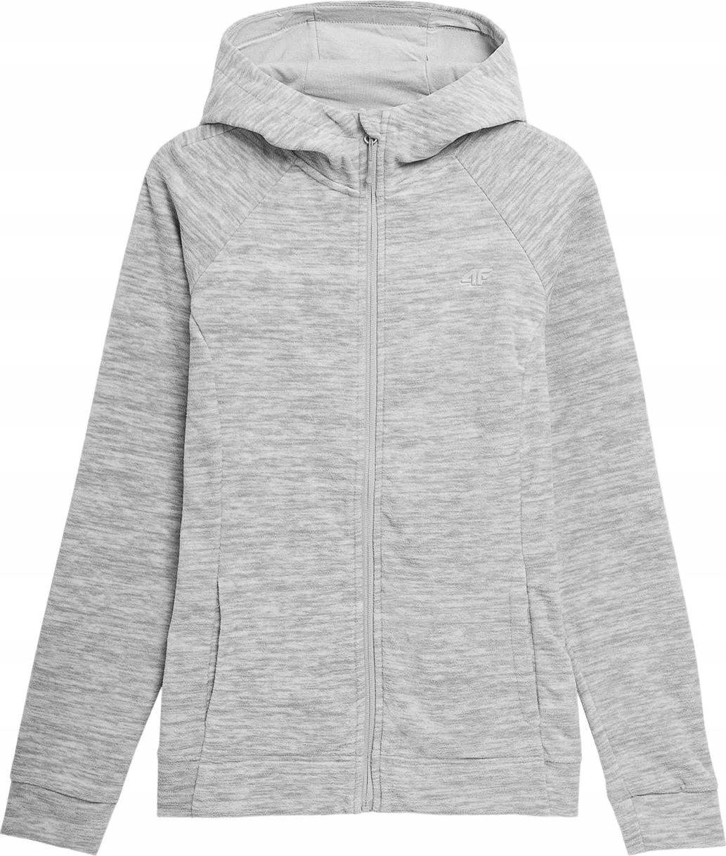 Polar Damski Bluza Polarowa Z Kapturem Ciepła 4F